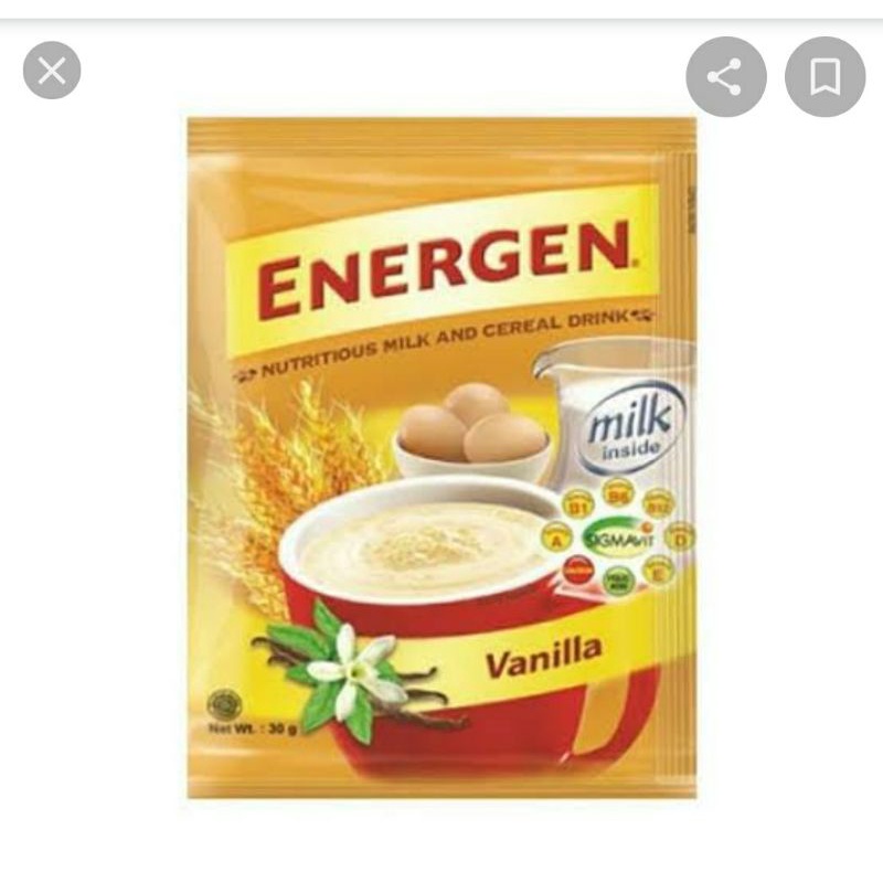 

energen vanila isi 10 sachet