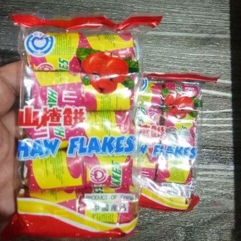 

Haw Flakes Manisan buah Manis Sanca jadul Isi 10 saan zaa