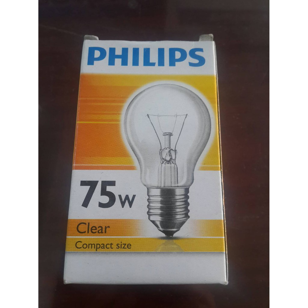 Bola Lampu Pijar philips 75Watt PHILIPS bola pijar philips