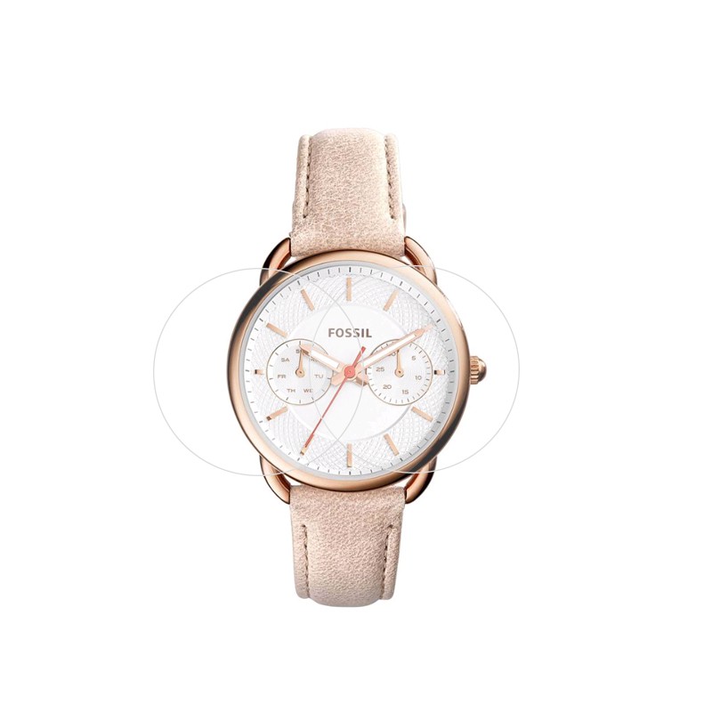 Pelindung Layar Tempered Glass Hd Anti Gores / Ledakan Untuk Smartwatch Fossil Q Tailor Ftw1129