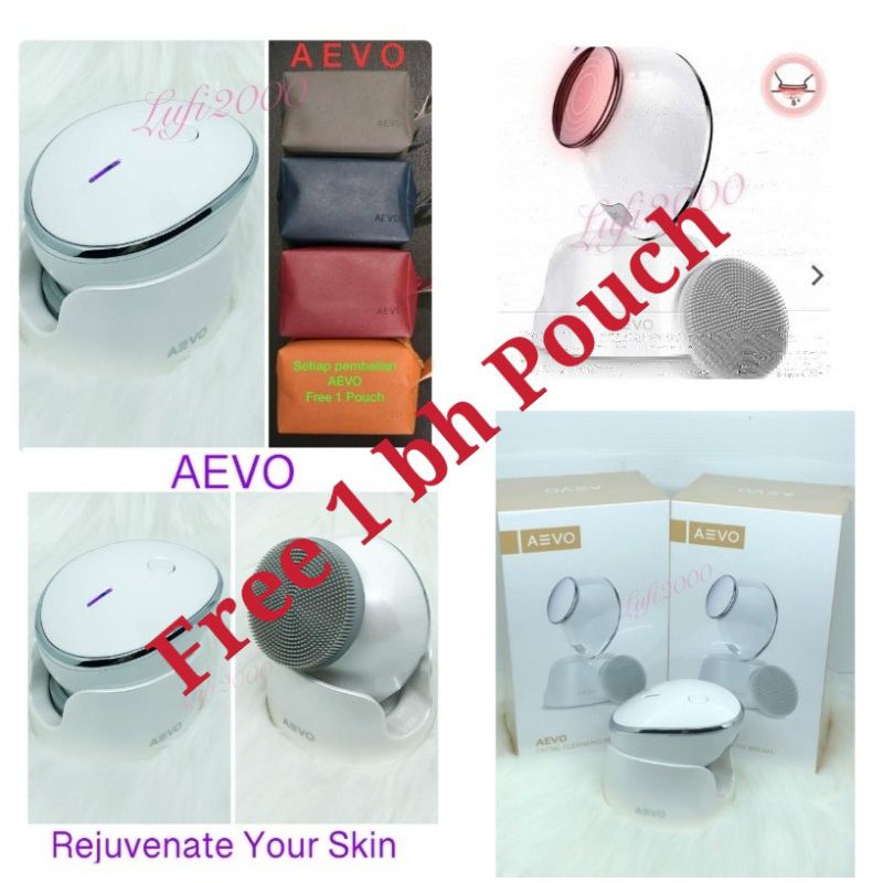 AEVO beauty / facial cleansing brush / beauty massanger / beauty rejuvenation / bukan pnp beauty