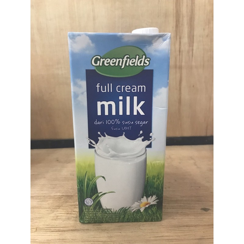 

Greenfield full cream milk susu uht