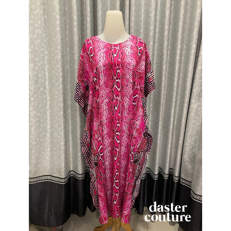 KENCANA UNGU DASTER KALONG JUMBO MEWAH KEKINIAN UKURAN BESAR LD 140CM BAHAN ADEM