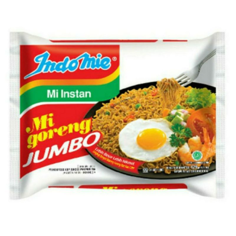 

INDOMIE MIE GORENG JUMBO 129 GRAM