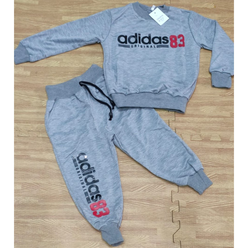 SETELAN SWEATER TRENING TRAINING ANAK JOGGER 1-10 thn !!!