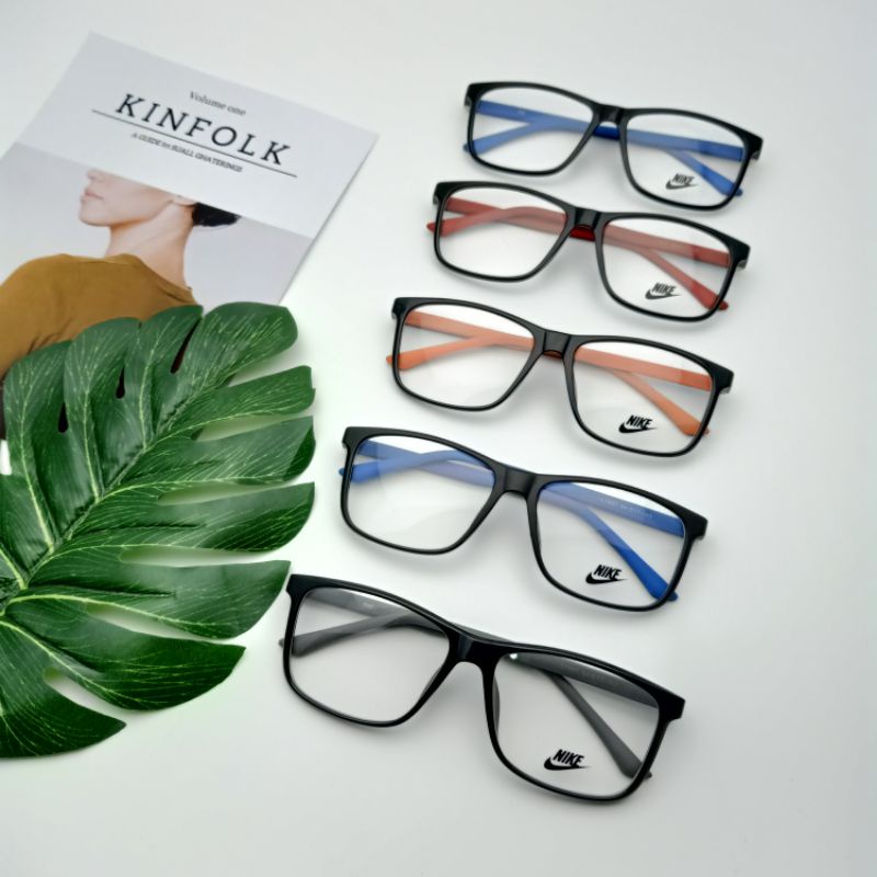 Kacamata Cowok NK+Lensa Photocromic+Blueray/Normal/Minus/Cylinder