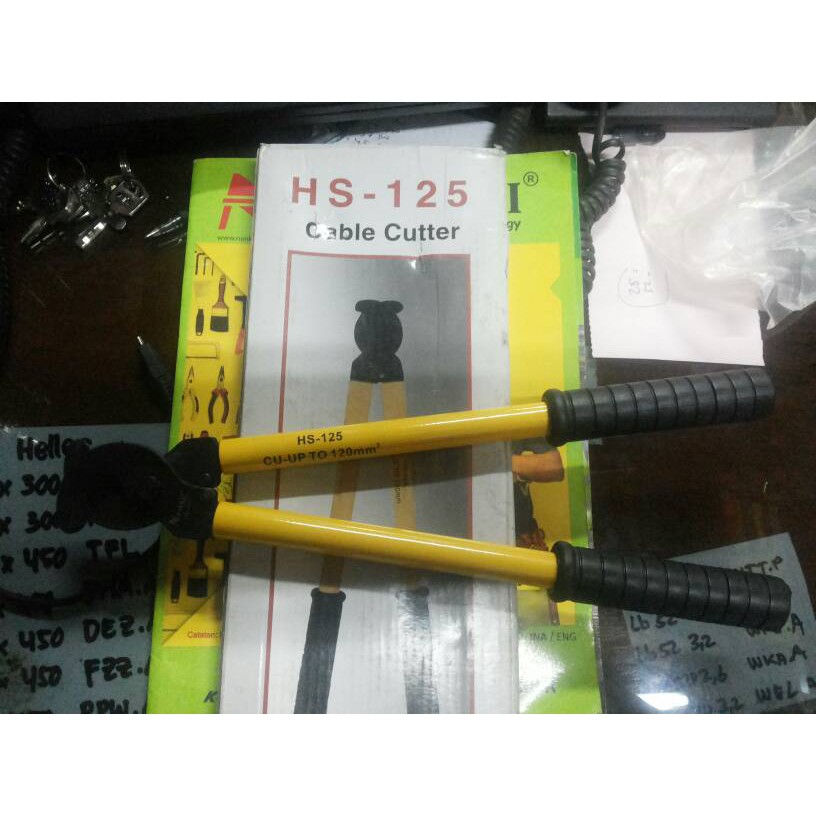 

NEW Cable Cutter / Gunting Kabel HS 125 Nankai Terbaik