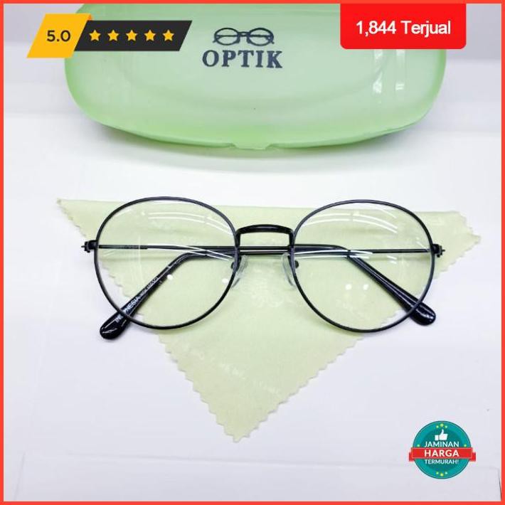 10.10 Kacamata Murah/Kacamata Bulat/Kacamata Korea/Kacamata Oppa/Frame X93 Terlaris