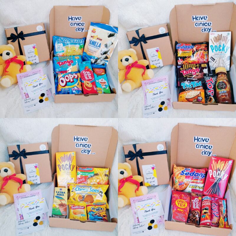 

Hampers snack murah/ snack box/ giftbox