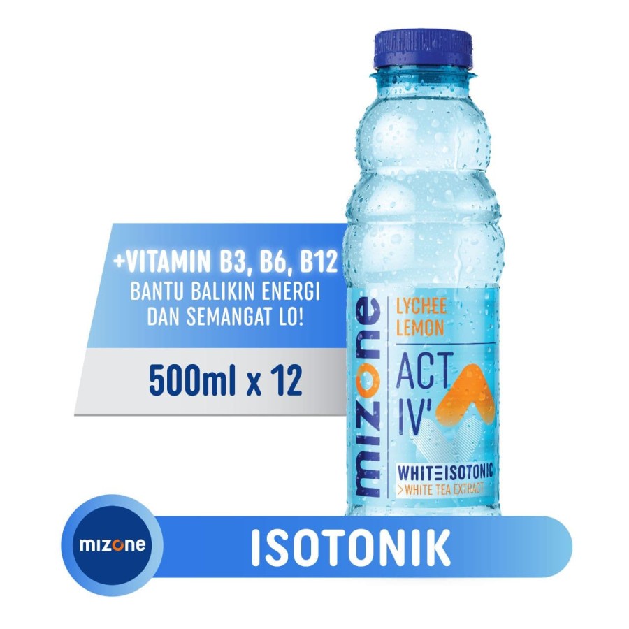 

MIZONE ISOTONIK ACTIV LYCHEE LEMON 500ml