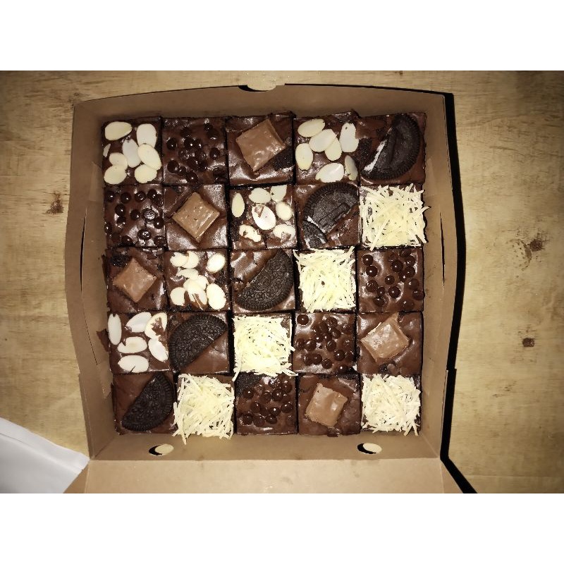 

Fudgy brownies