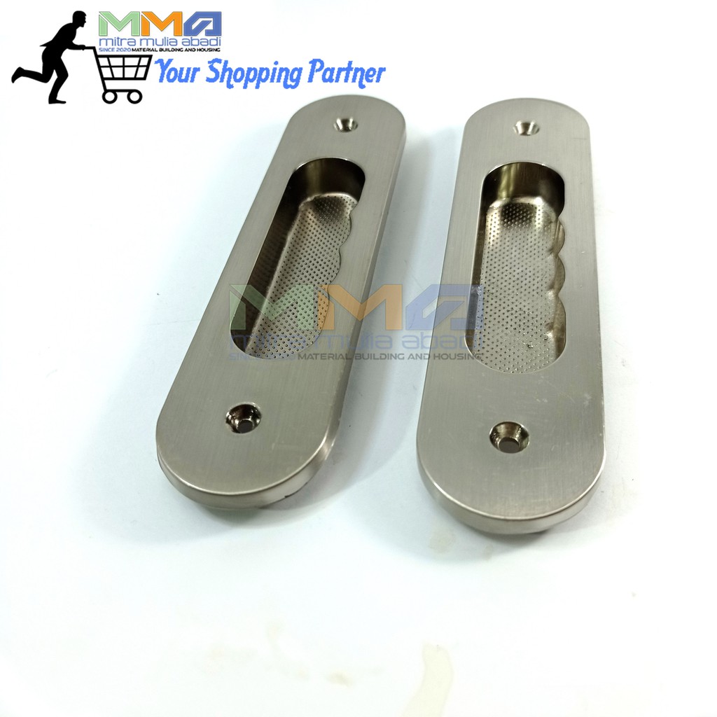 Tarikan Tanam Pintu Dorong l Handle Geser l Pintu Sliding IGM Harga Per Pcs