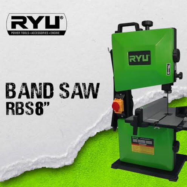 RYU BAND SAW 8” // GERGAJI KAYU BANDSAW UKIR TRIPLEK