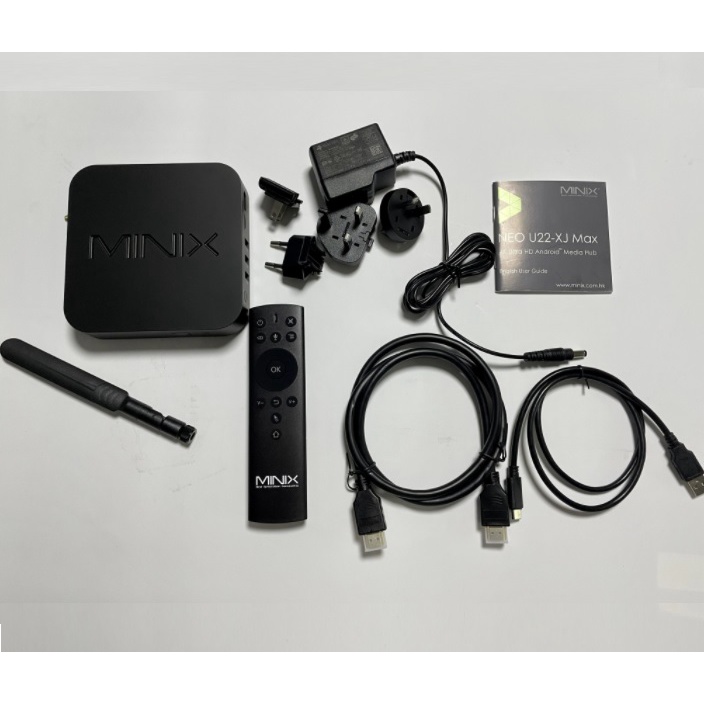 MINIX NEO U22-XJ MAX - Android 9.0 Box 4K Ultra HD - RAM 4GB ROM 64GB - ANDROID BOX TERBARU VERSI UPGRADE DARI MINIX U22-XJ