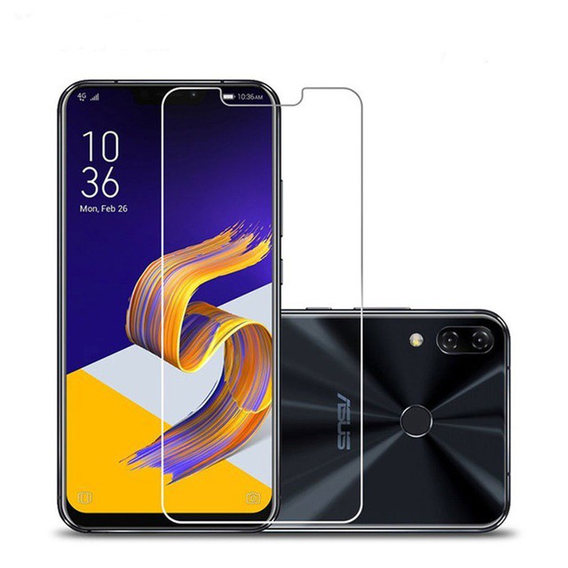TAZIO Tempered Glass ZENFONE 5 2018 ZE620KL Antigores Kaca Bening + Free Kardus & Bubble