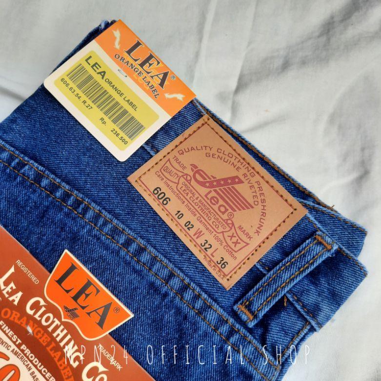 Celana Jeans Lea 606, 604, Straight Jeans Reguler Fit, Jeans Standar ‣ Pyb31au22ž