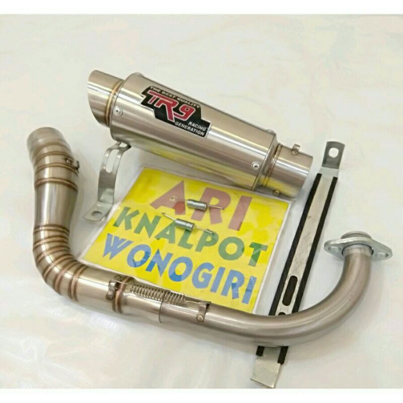 knalpot racing R9 metic Mio soul GT Beat Scoopy Genio