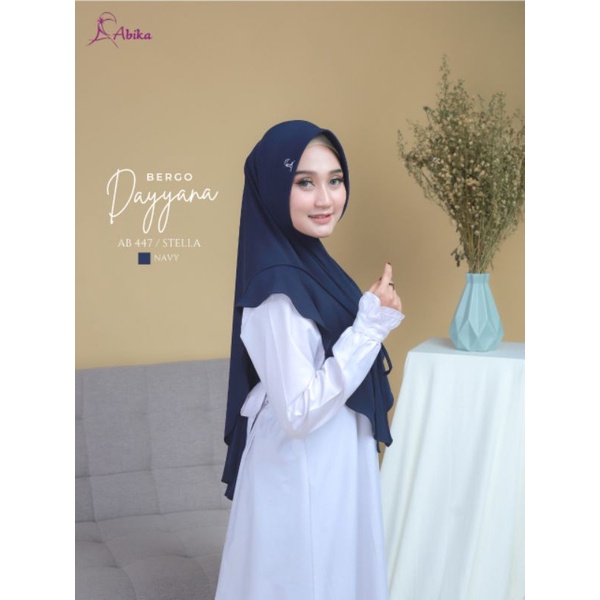 Bergo Dayyana/ Hijab instant abika/kerudung abika