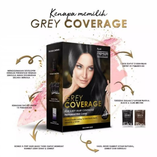 BUY 1 GET 1 X-pert Premium Hair Colour Grey Coverage