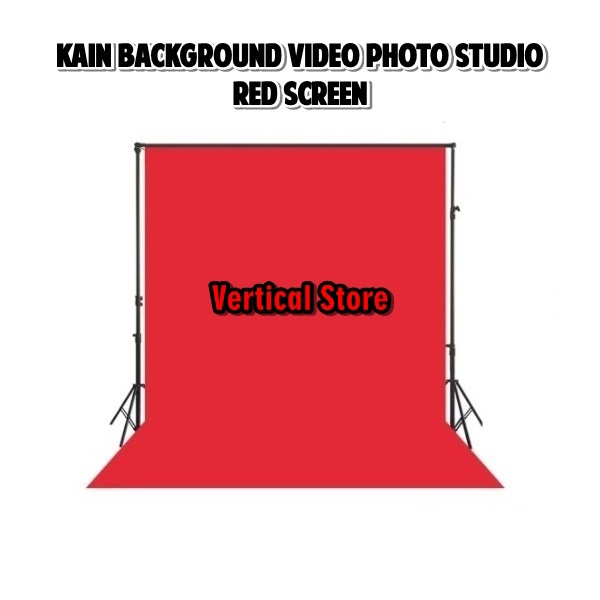 Kain Background Red Screen Studio Foto / Kain Merah Dekorasi Pameran