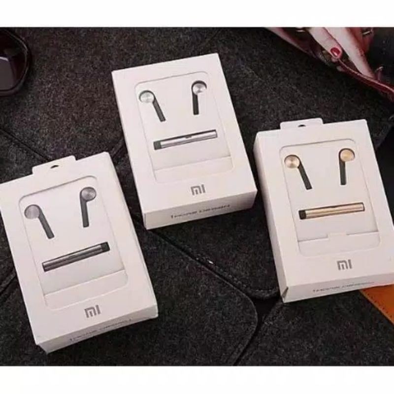 [PISTON-7] Headset xiaomi Bass Stereo Hi-Res earphone xiaomi Redmi 9 9T 9A 9C Note 7 Note 8 Note 9