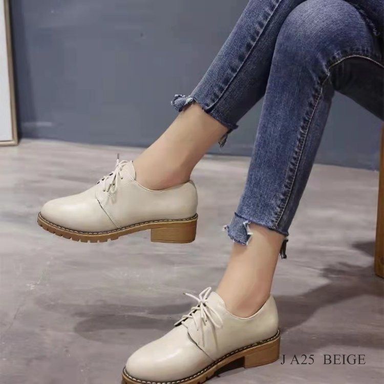 SEPATU WANITA FLAT OXFORD FASHION SALALI A25