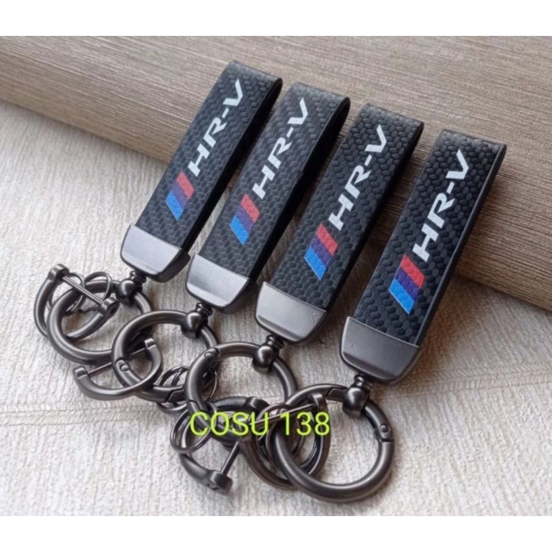 gantungan kunci carbon remote mobil honda hrv