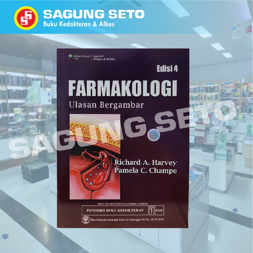 BUKU FARMAKOLOGI ULASAN BERGAMBAR ED.4