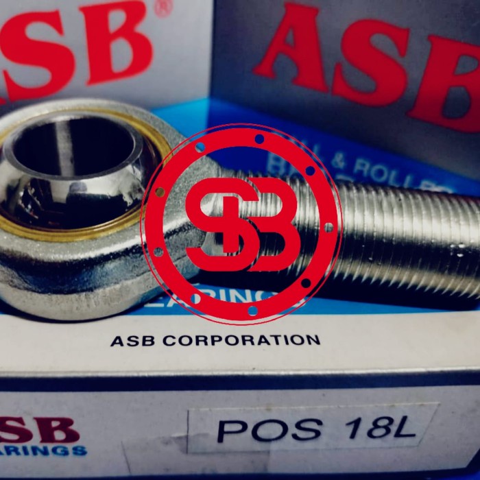 Bearing / Laker / Laher Rod Ends POS 18 L ASB