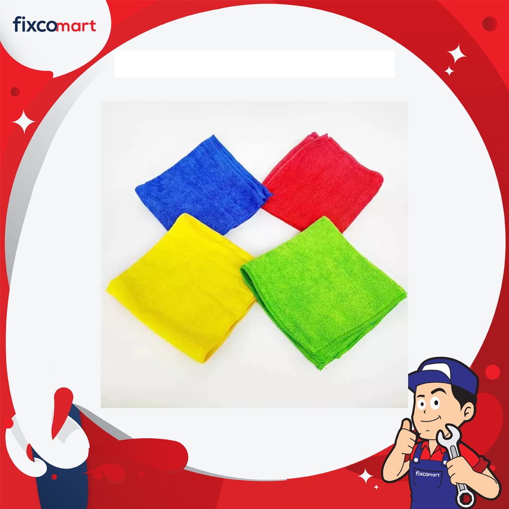 Kain Lap Microfiber 30Cm x 30Cm