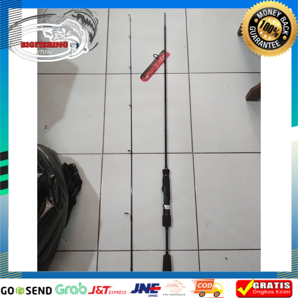 Joran Pancing Ultra Light Maguro Extreme Grouper 180 210 cm Fuji Guide TERBAIK