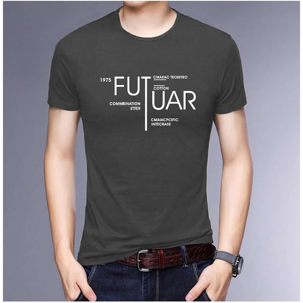 BS/COD/BAJU KAOS TANGAN PENDEK FUTUA/PRIA/REALPICTURE