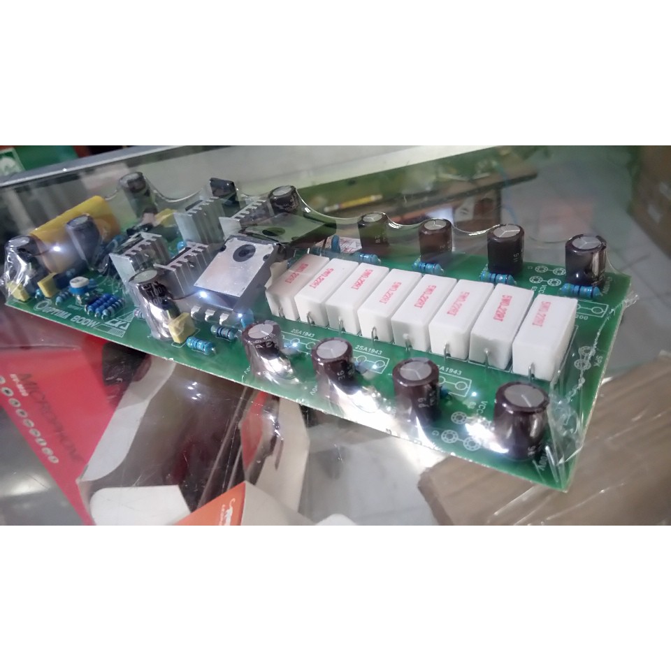 POWER KIT Amplifier Profesional OPTIMA 800W MONO PCB FIBER