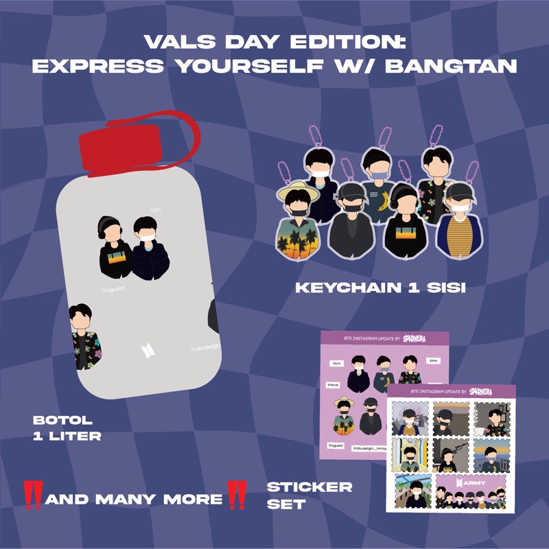 

BTS Valentine's day edition: Express yourself