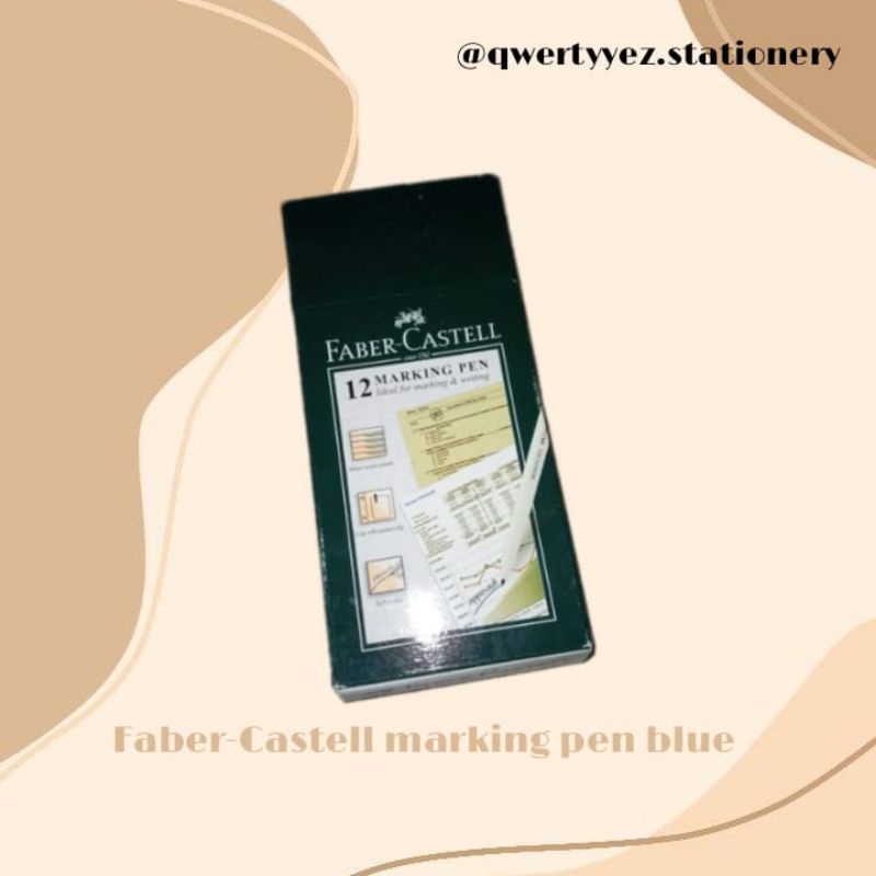 

Faber-Castell marking pen blue