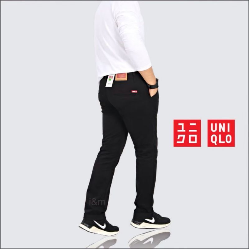 CELANA CHINO PRIA SAKU UNIQLO  IM I&M I'M UNIQLO CHINO UNIQLO CINO UNIQLO PRIA ORIGINAL-6