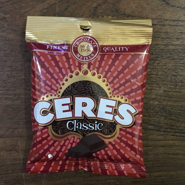 

Ceres Classic Mesis Cokelat Hagelslag Kemasan 80gr