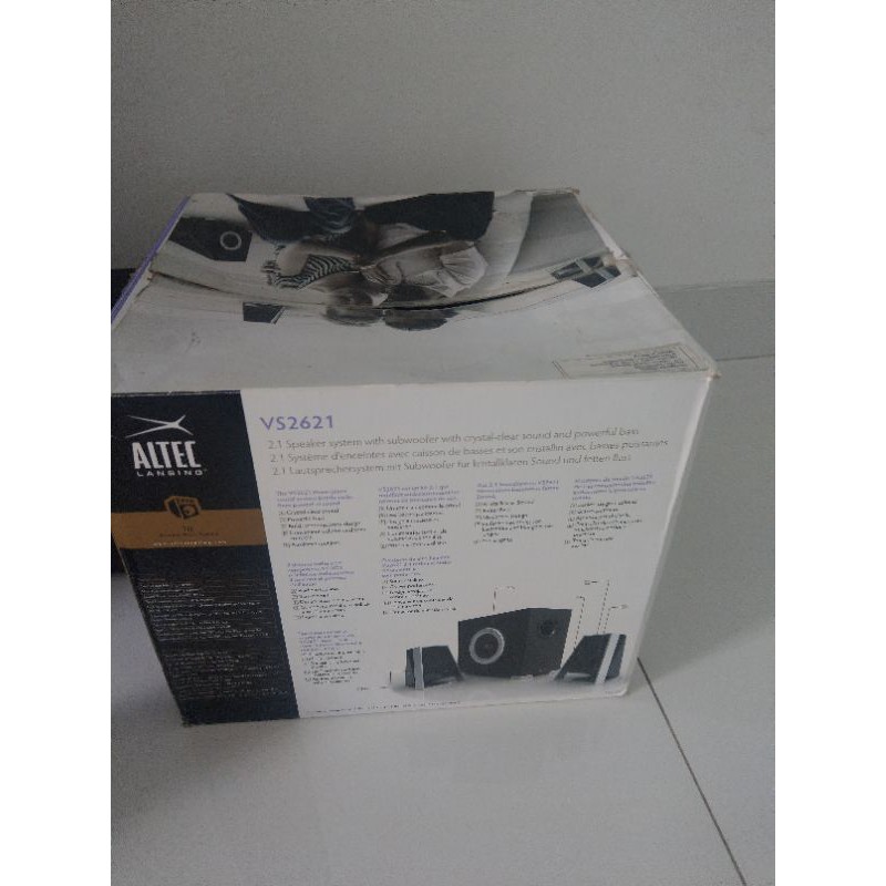 Speaker altec lansing 2.0-Bekas,kondisi(9/10)