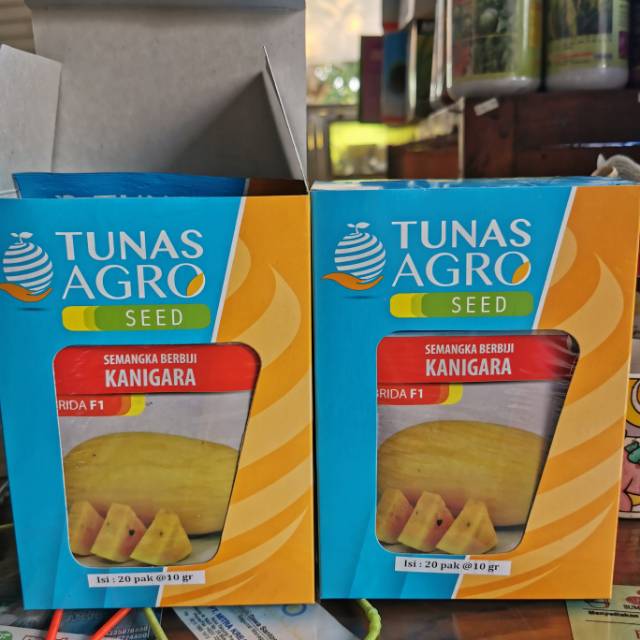 Benih bibit semangka kuning inul KANIGARA Tunas Agro 10gr