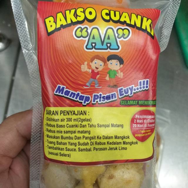 

Bakso cuanki AA