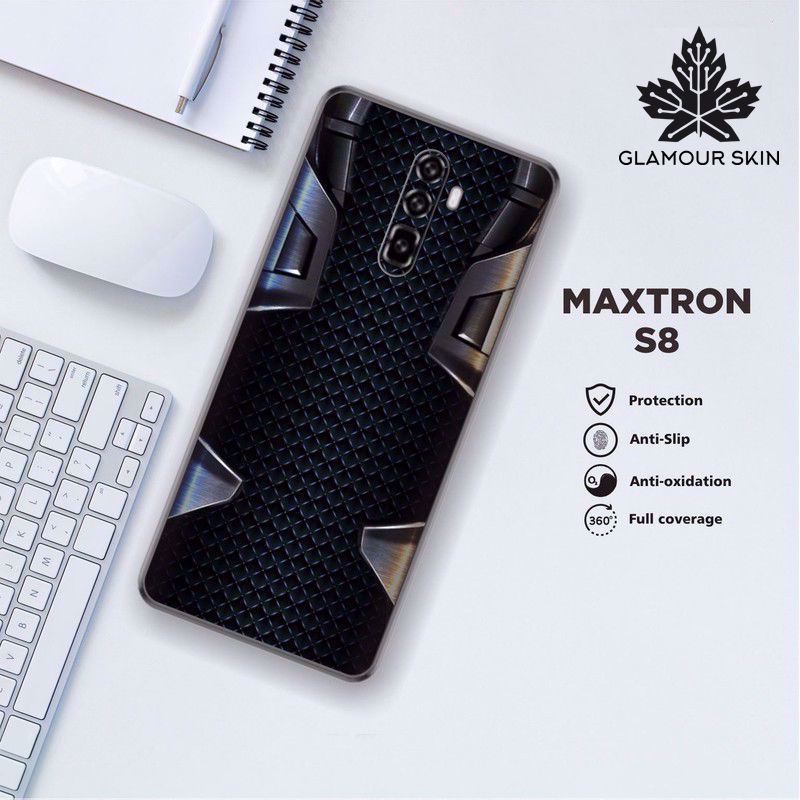 *(Dapat2PCS)* MAXTRON S8 Garskin Case/Stiker Protector Motif PATTERN
