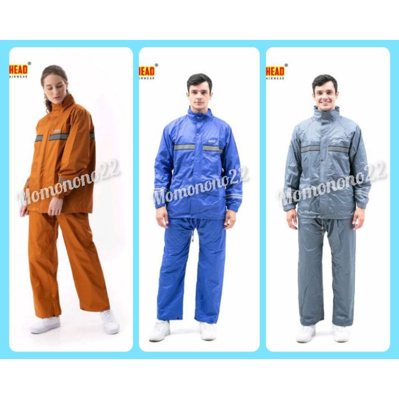 Jas Hujan Jaket Celana Stelan Metro Tiger Head 68300 100% Original