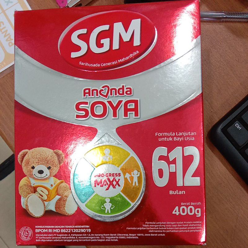 SGM Ananda soya 6-12 bulan 400g