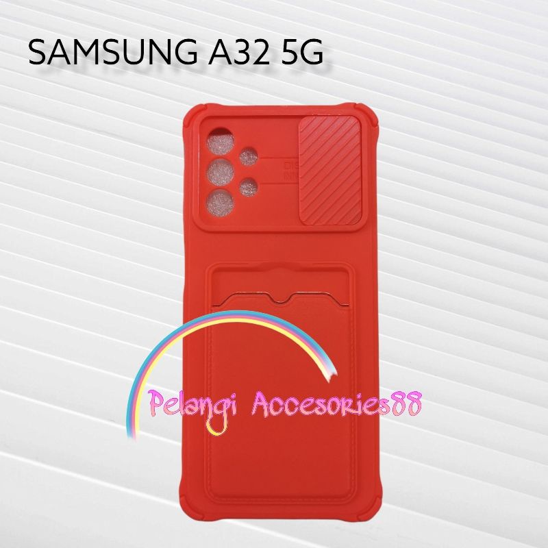 CASE SAMSUNG A32 5G SOFTCASE SLEDING WARNA WARNI