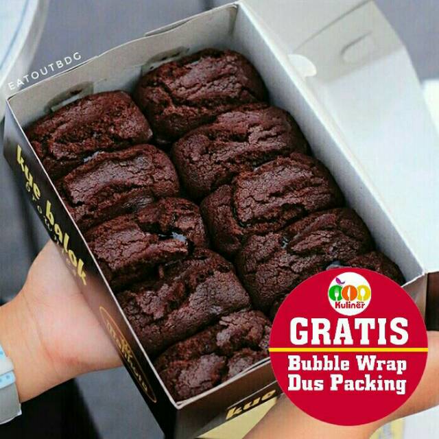 Cara Membuat Kue Balok Brownies Lumer