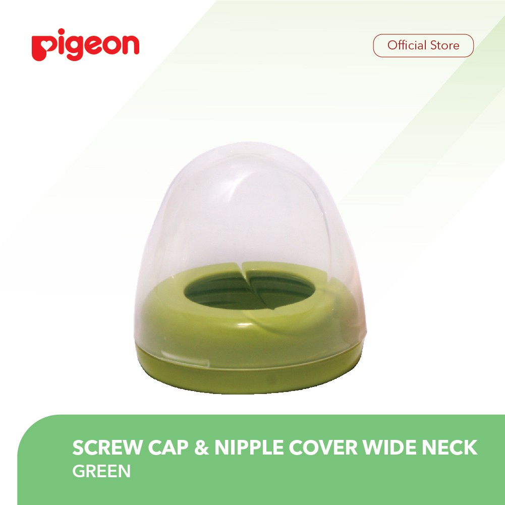 PIGEON Screw Cap and Nipple Cover Wide Neck | Tutup Botol Susu Bayi