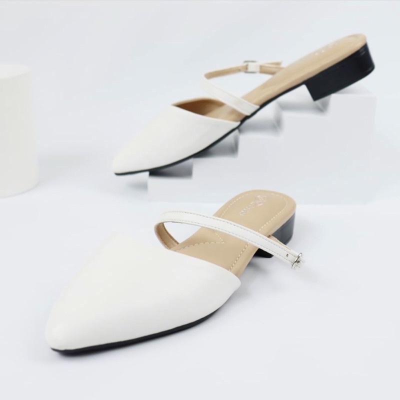 [7.7 Boombastis Sale⚡] - SANDAL WANITA FAIRIES PIXIE FS008 MULES SANDALS