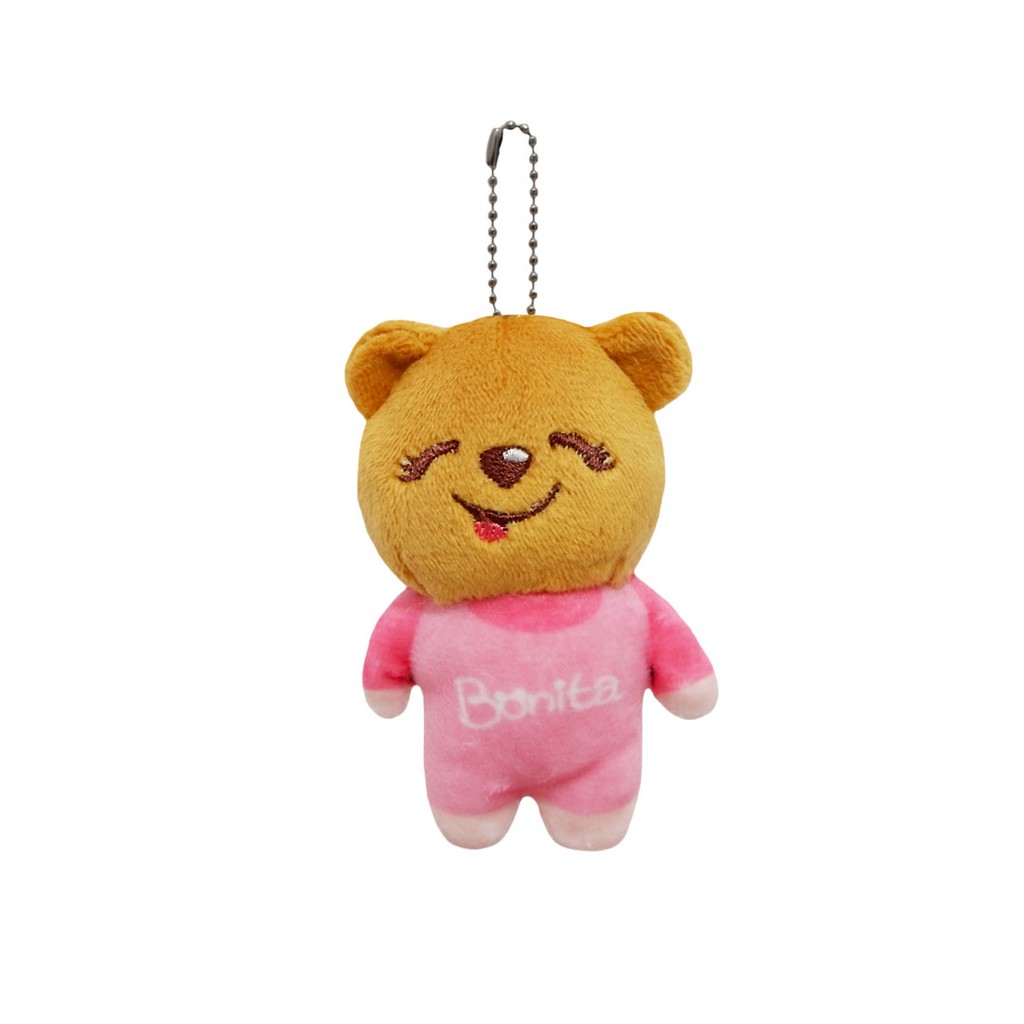 Gantungan kunci boneka mini bear beruang ISTANA BONEKA Bear Boney Bonita Kelly Scoopy imut kecil bayi