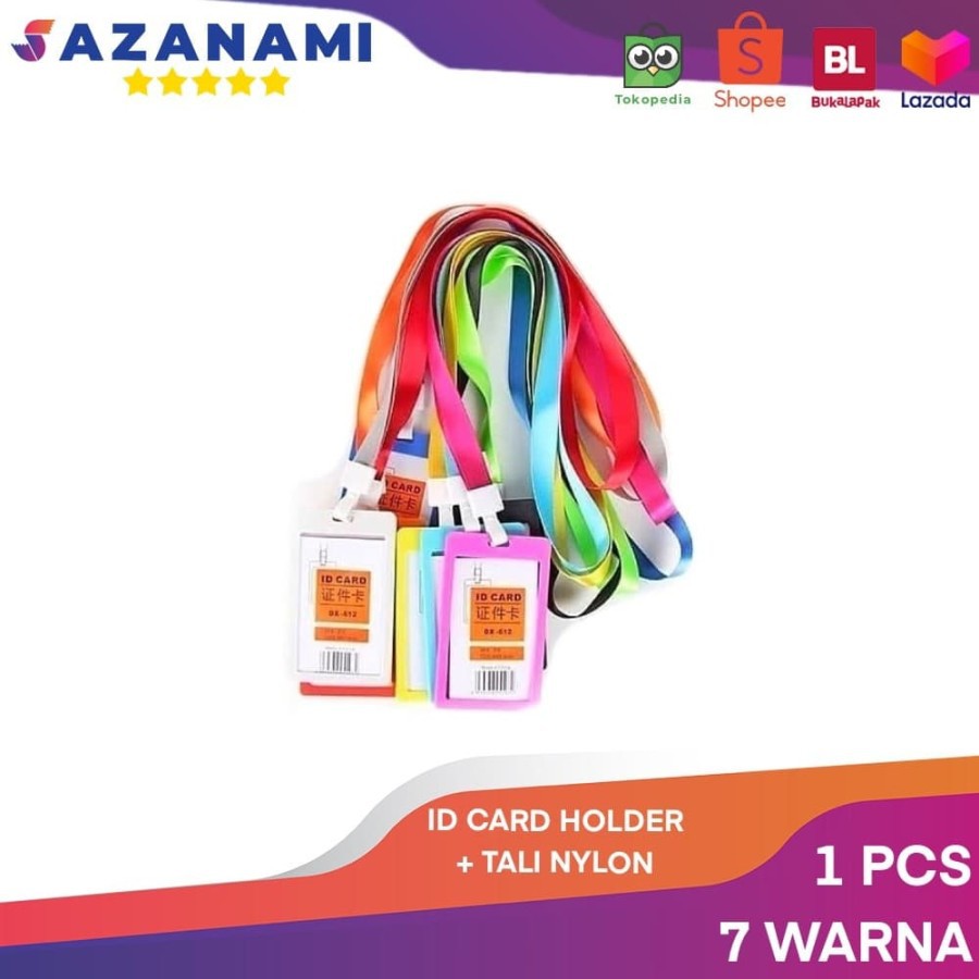 

ID CARD HOLDER + TALI NYLON ID CARD HOLDER + TALI TEMPAT ID CARD