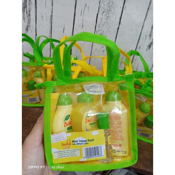 Zwitsal Mini Travel Pack hampers gift set bayi murah Tas zwitsal